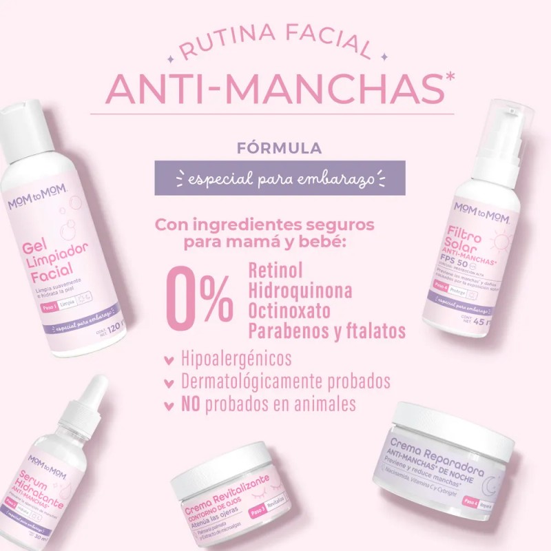Mom To Mom Kit Rutina Facial Anti-manchas