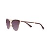 Vogue Eyewear Woman Sunglasses Top Bordeaux/Rose Gold Frame, Gradient Violet