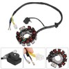 Magneto Stator, 11 Bobinas Estator Magneto Generador Apto para Motores
