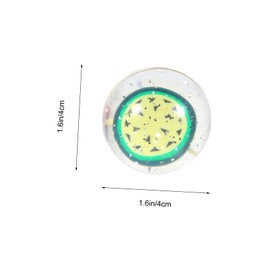 KOMBIUDA 6Pcs Bouncy Balls Fruity Pattern Jumping Balls for Educational for Color Recognition and Fun Random Style