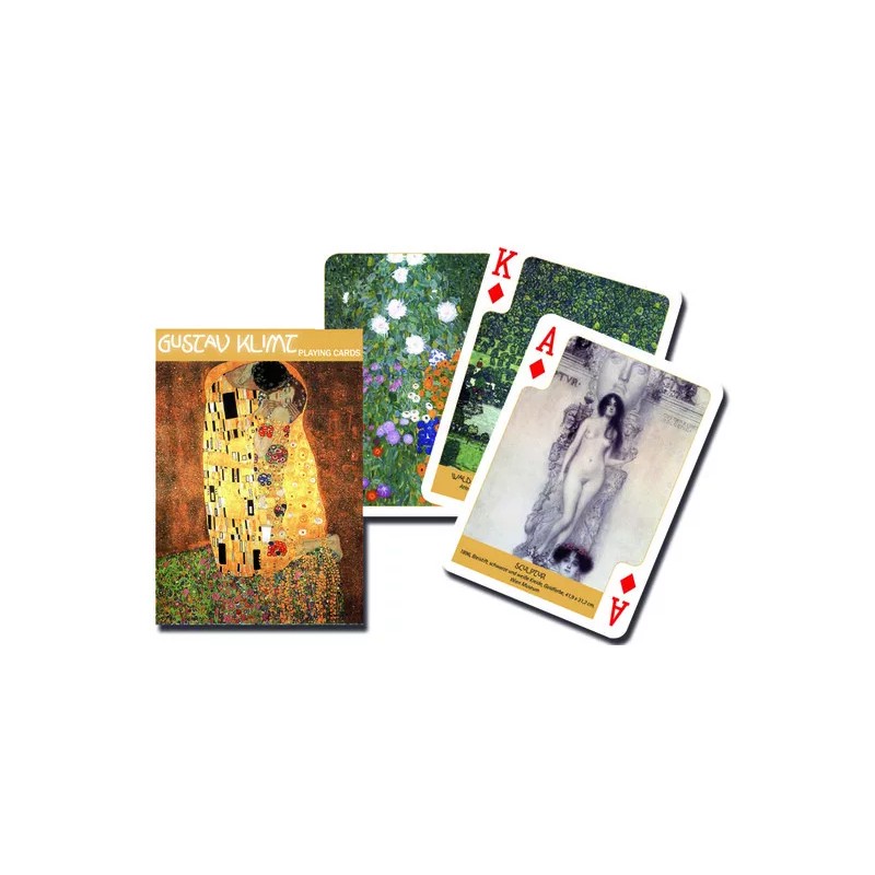 Piatnik Gustav Klimt Playing Cards Poker Size Deck Piatnik Custom