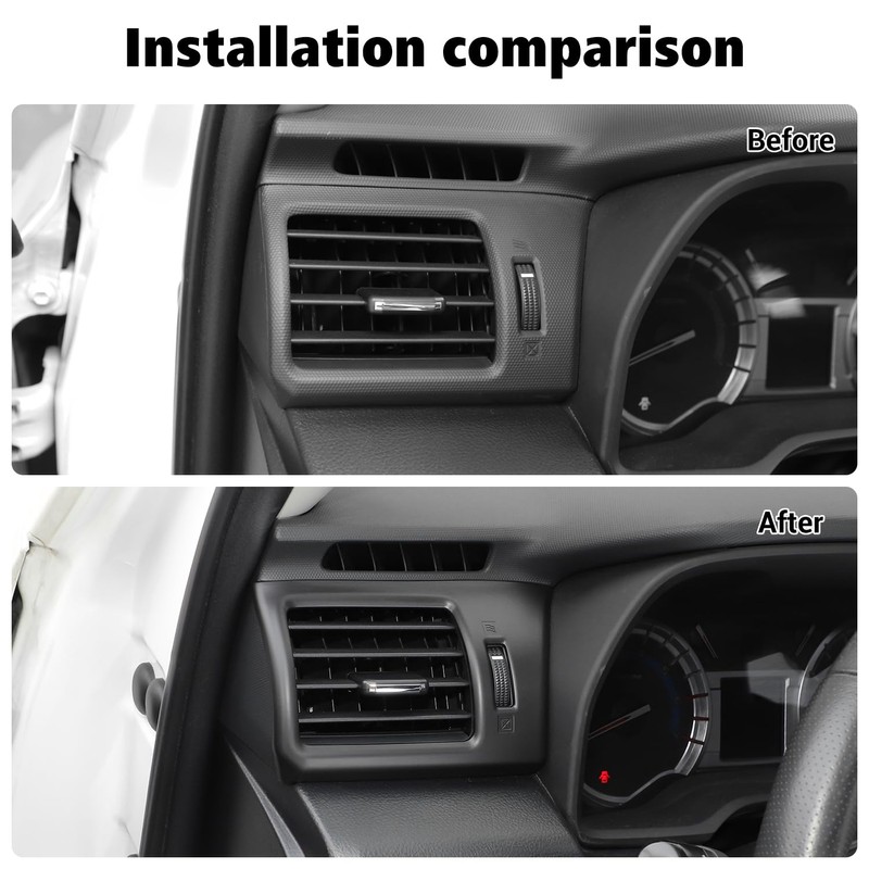 Voodonala for 4Runner 2010-2024 Center Console Air Conditioner Outlet Vent