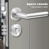 Banna Cerradura Alta Seguridad DO-3SS para Puertas Izquierda/Derecha Plateada