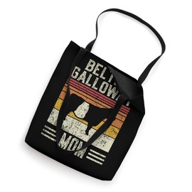 Best Cow Mom Women - Vintage Cattle Belted Galloway Tote Bag