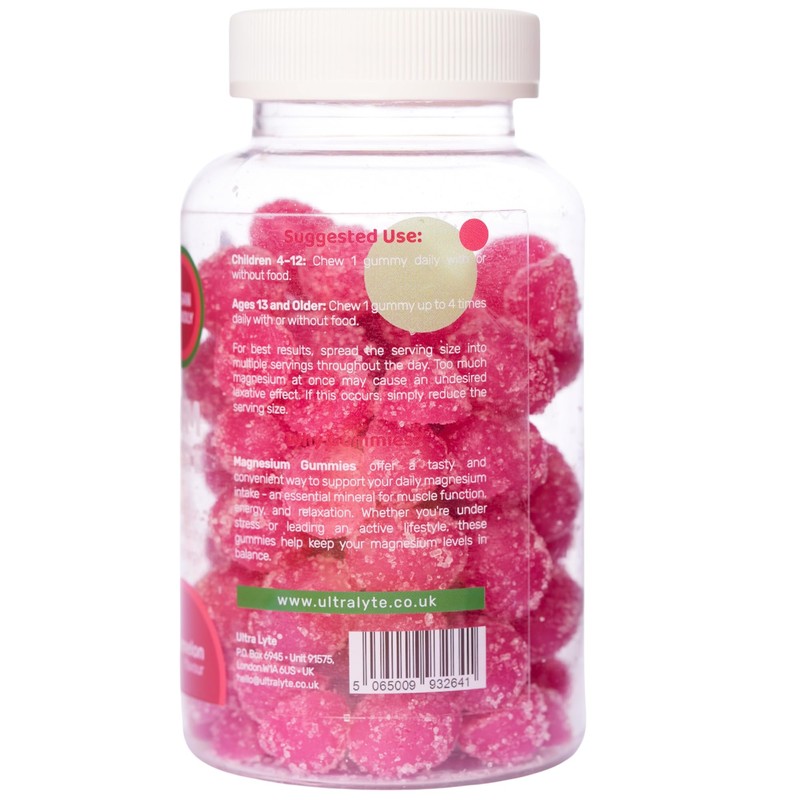 Ultra Lyte Magnesium Citrate Gummies – 336 mg Elemental Magnesium