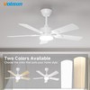 VOLISUN Ceiling Fan with Light, 42 inch Ceiling Fan with