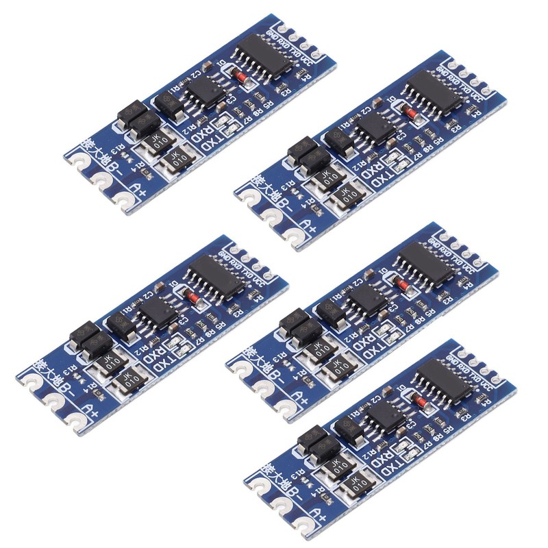 5 Pcs TTL to RS485 Converter Module Strong Anti Interference