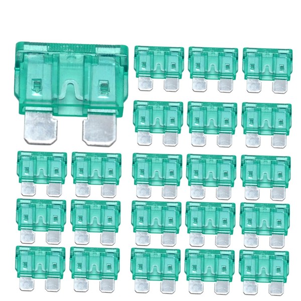 PACKOVE 100pcs Automotive Blade Fuses for Rv Truck and SUV