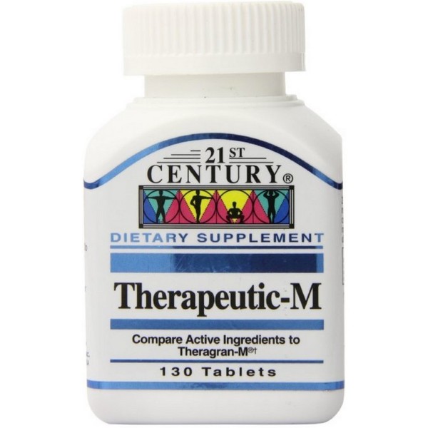 21st Century Therapeutic M Tablets, 130 tablets (3 pack)