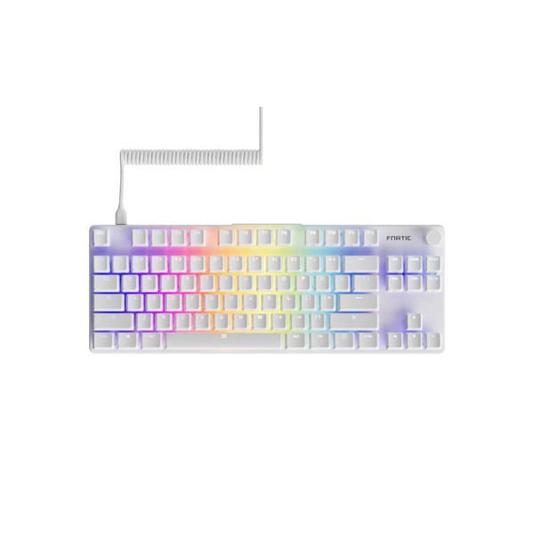 Fnatic STREAK80 LP White TKL Mechanical Low Profile Pro Gaming