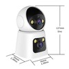Kinnkall 4MP Dual Lens Indoor Security Camera