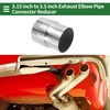 Motoforti 3.15" OD to 3.5" OD Mandrel Exhaust Pipe Adapter