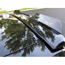 PSDesigns Venom Series 1 Piece Wickerbill Spoiler with Camera Cut Out Compatible with 2015-2021 Challenger SRT Hellcat Scat Pack Includes RivNut Tool