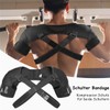 Shoulder Brace Both Shoulder Compression Shoulder Support Bandage Adjustable Shoulder