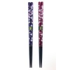 Couples Chopsticks Wasaika Chirashi Navy Blue, Vermilion, Dishwasher Safe Design,