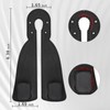 4 Pack Headrest Hooks for Car, Leather Car Seat Back