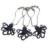 ZILucky Set of 12 Octopus Shower Curtain Hooks Decorative Home