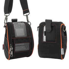 Soft Carrying Case for Zebra ZQ620 QLN320 ZR638 Mobile Thermal Printer - 2024 Upgrade Case Holster with Shoulder Strap and Belt Clip Compatible with Zebra ZQ620 QLN320 ZR638 Portable Carry Accessories