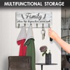 AHYS Key Holder Wall Mount Rustic Wooden Key Rack with