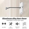 Spring Door Closer, Adjustable 20-70 kg Closing Door Hinge, Automatically