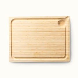 MEATER Cutting Board | The 19.6" x 14.9" Kitchen Cutting Board Made of 100% Bamboo for Chopping, Slicing, Carving, Mincing, and Making Your Charcuterie Board