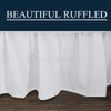 Daybed Skirt with Split Corners Twin - Daybed Dust Ruffle