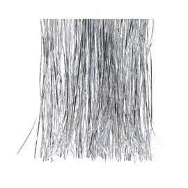 PMS 1.2M LAMETTA GARLAND W/HEADER CARD SILVER