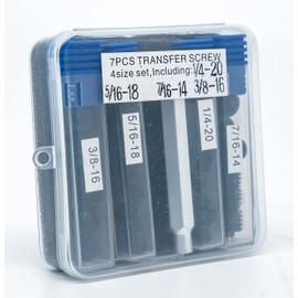 Transfer Screw Set (25PCS 1/4-20, 5/16-18, 3/8-16, 7/16-14 Set)
