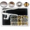 RERI 80 Set Press Stud Set with Pliers 15 mm