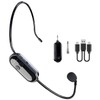 Wireless Microphone Headset, 2.4GHz, 160ft Range, Headset Microphone and Handheld