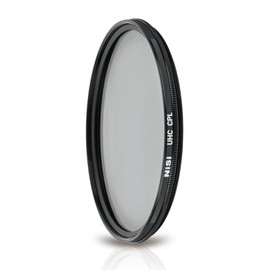 NiSi 49mm UHC CPL Filter Polarizer - Polarizing Lens Filter with Ultra Hard Coating and Slim Knurled Frame