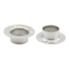 4 PCS Shower Curtain Rod Holder, ULIFESTAR Closet Rod Brackets