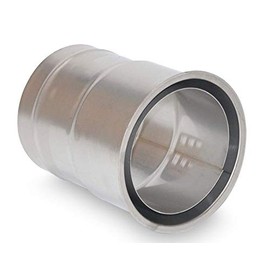 Smoking Pipe Flue Double Wall Lining 17 cm Long FAL 120 Diameter