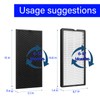 PU4020 Replacement Filter Kit for Intense Pure 4010 PU4015 PU4020