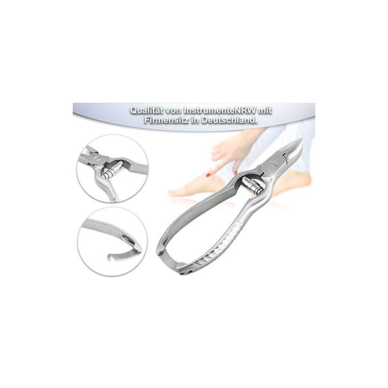 Nagelzange 14 cm aus EXELLENT-Solingen mit Pufferfeder