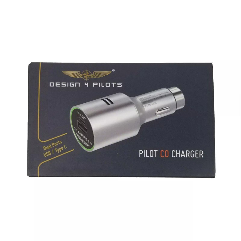 DESIGN 4 PILOTS Aircraft Carbon Monoxide Detector CO Alarm and