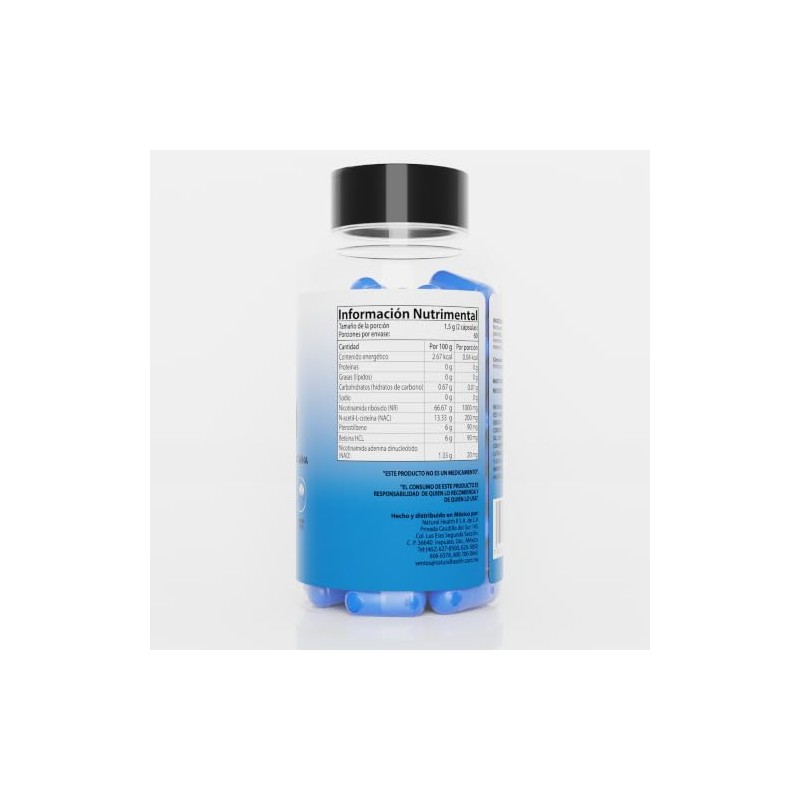 All Nature Eternad Nad 120 Capsulas 750mg