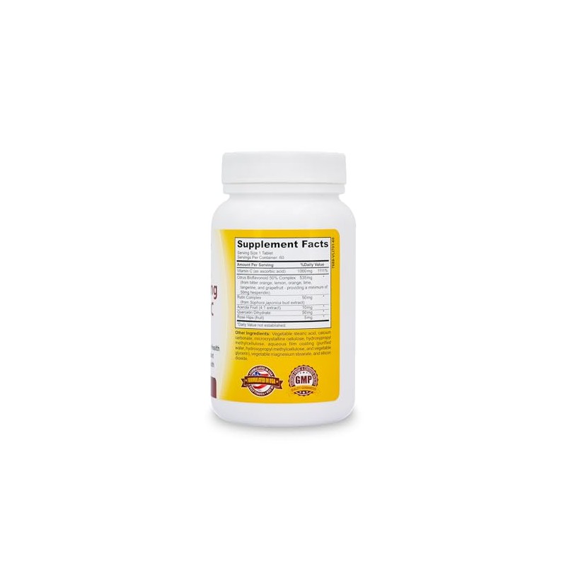 Vitamin C 1000mg Maximum Skin Brightening with Rose Hips and