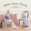 Ashler Easter Bunny Shaped Pillow, Easter Egg Throw Pillow, Soft