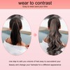 Wig Hairpiece Ponytail Claw Clip Extensions Ponytails Synthetic Hair Pieces