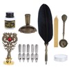 Quill Dip Pen Set Vintage Feather Fountain Pen Student Writing