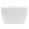 Bonsicoky 2 PCS Plastic Trowel Notched Glue Spreader - 0.4"