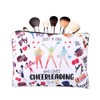 Cheerleader Makeup Bags for Girl Women Coach Birthday Party Favor