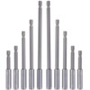 10-Pieces Magnetic Bit Holder Extension, 1/4 inch Hex Shank Heavy