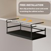Finnhomy 2 Pack Under Cabinet Organizer, Pantry Organizers and Storage,
