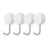 LEC H00408 Strong Pin Hooks, Pack of 4, Load Capacity:
