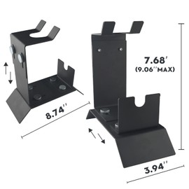 HUBEST Gravity Paint Spray Gun Stand Holder Sprayer Stand Holds Auto Paint HVLP Guns for Car Paint