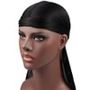 RAGBYB Men Silk Durag Long Straps Bandanas for Men Headwear