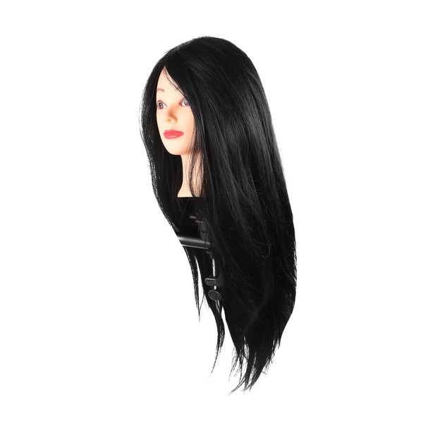 IWOWHERO Hair Styling Training Head Mannequin Head for Cosmetology Practice