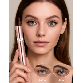 Erinde Black Mascara, Schwarz Extrem Volumen Wimperntusche, für Lange & Geschwungene Wimpern, Langanhaltende und Wasserdicht Lash Lift Effekt, Natürlich & Wischfest, Für Alle Augenformen Geeignet